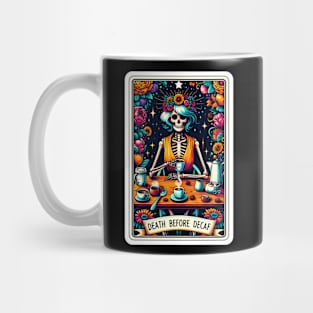 Death Before Decaf funny coffee Mug